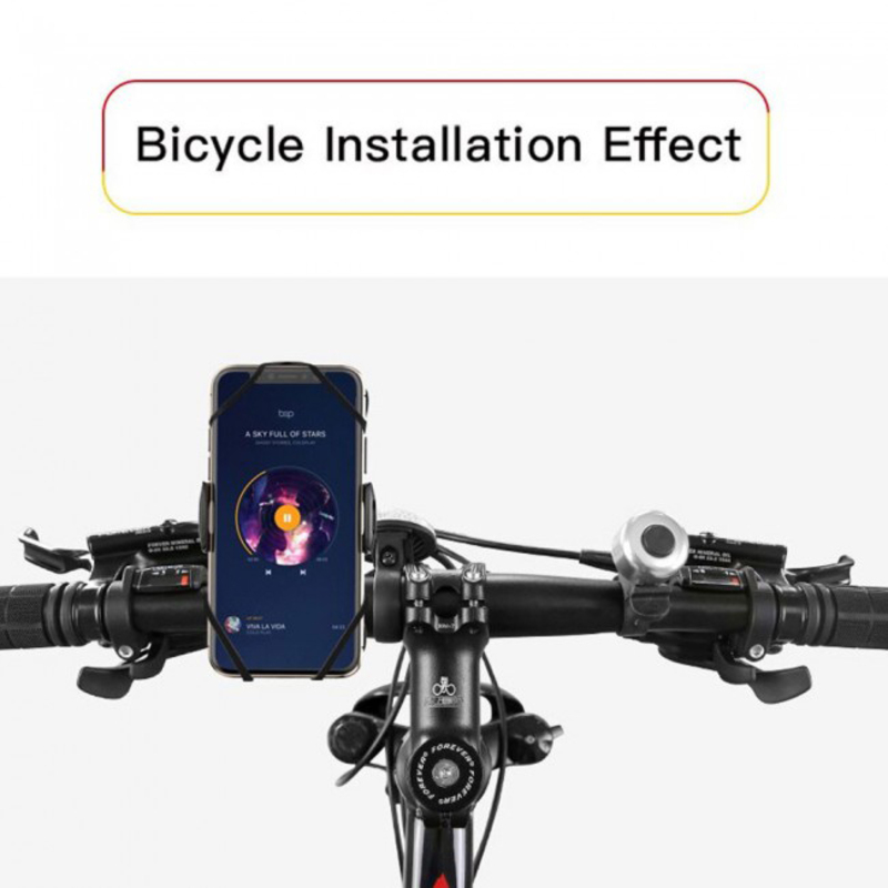 Yesido C42 Bicycle Mobile Phone Mount Holder, Black
