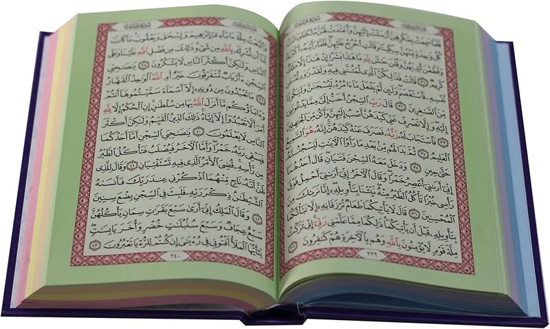 The Holy Qur’an with the Ottoman drawing, with the narration of Hafs on the authority of Asim, 14/20 coloured.