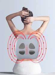 Multi Functional Lumbar Massager, DH136AF, White