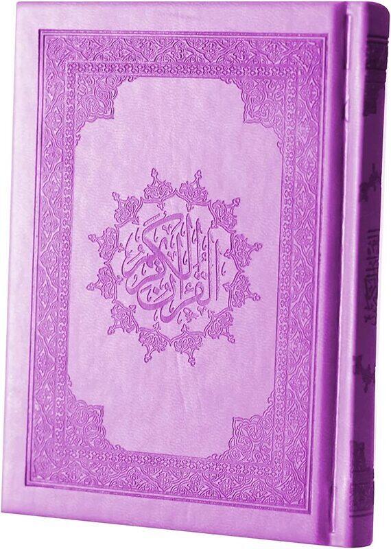 

The Holy Qur’an with Ottoman drawing, according to the narration of Hafs on the authority of Asim 10/14, Al-Madina Paper Bio.(Purple)