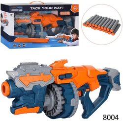 Children's toy weapon pistol Blaster with soft bullets, 20 rounds / Children's Automatic.