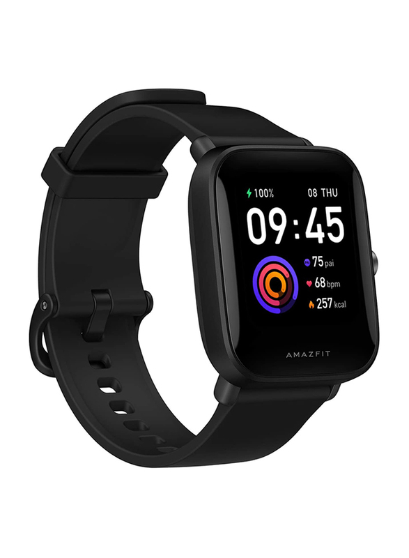 Amazfit Bip U Pro Smartwatch, GPS, Black