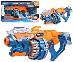 Children's toy weapon pistol Blaster with soft bullets, 20 rounds / Children's Automatic.