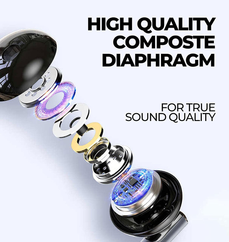 Digit Plus Wired In-Ear Earphones, Black