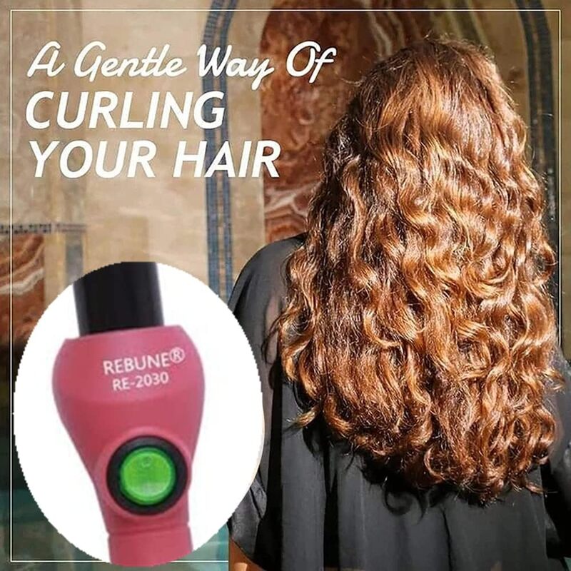 REBUNE RE 2030 Hair Curler 25MM Ceramic Iron Hair Curly Wand