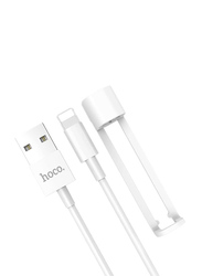 Hoco 1-Meter X31 Lightning Charging Cable, USB Type A to Lightning for Apple Devices, White