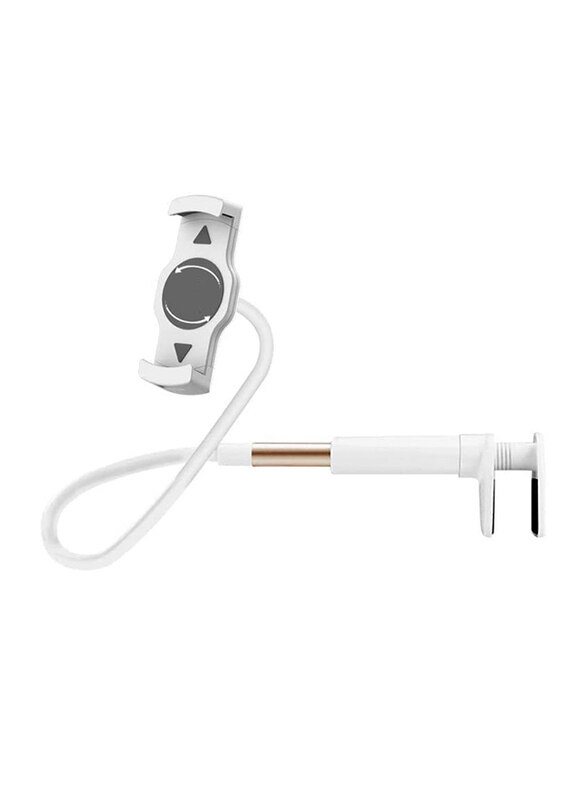 

Unbranded Adjustable Multi-Functional Smart Holder for Tablets & Smartphones, White