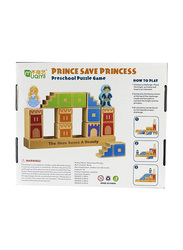 Muqiy The Hero Save Princess Preschool Puzzle Game Building Blocks Set, Multicolour