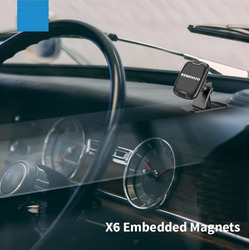 Rebenuo Super Magnetic Air Outlet In-Car Phone Holder, Black