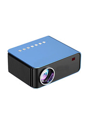 T4 WiFi HD LCD 1024P Home Theater Projector, Blue/Black
