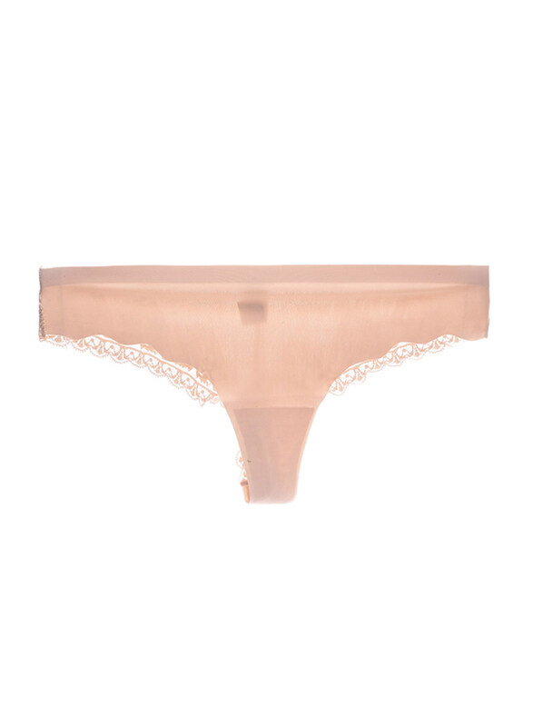 

Lacy Dreams Single Comfortable Brief, Beige, 12 UK