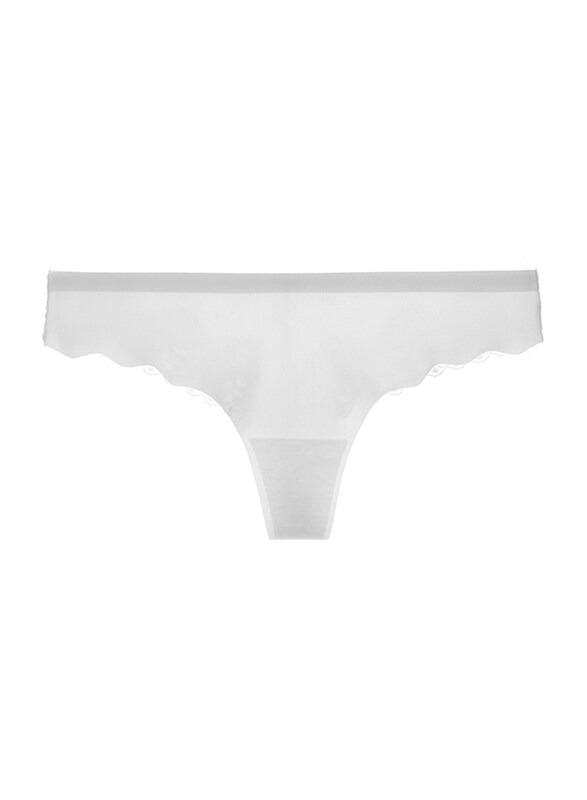 

Lacy Dreams Single Comfortable Brief, White, 14 UK