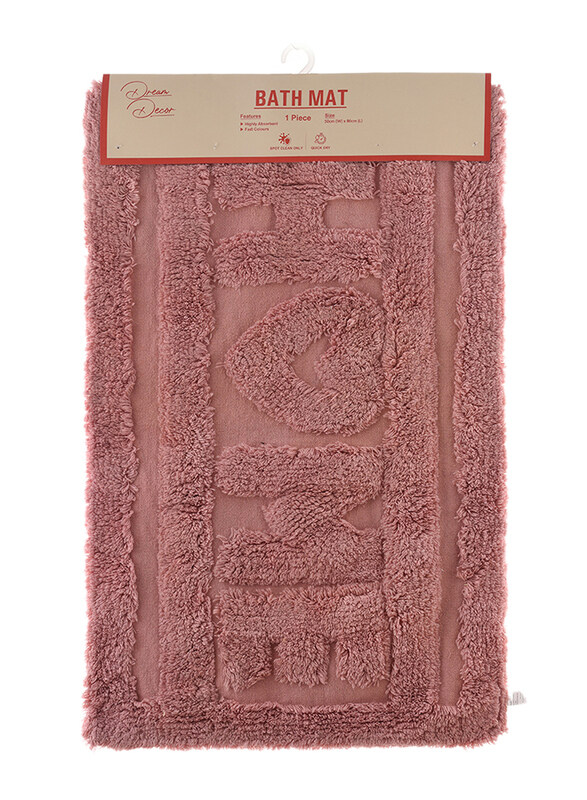 

Dream Decor Frappe Bath Mat, Brown