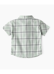 Jam Cotton Woven Checks Shirt for Boys, 2-3 Years, Cream