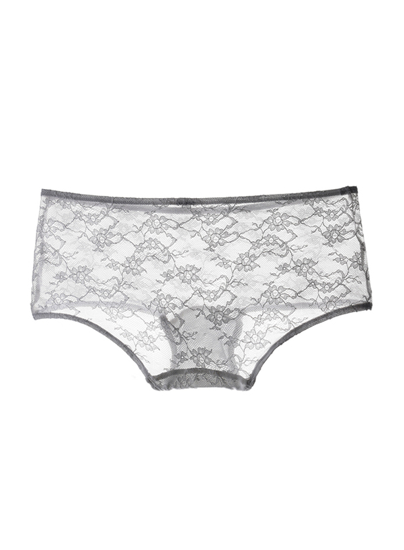 Lacy Dreams Comfortable Lace Hipster, Small, Off White