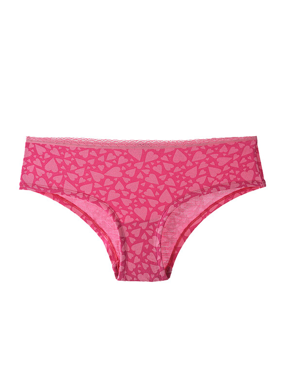 

Lacy Dreams Comfortable Lace Hipster, Double Extra Large, Dark Pink