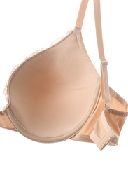 Lacy Dreams Casual Lace Bra, 34B, Beige