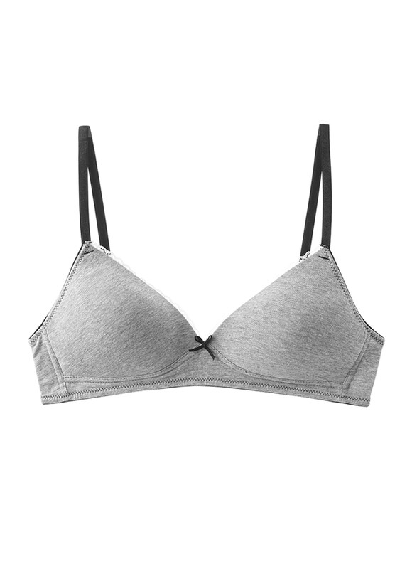 

Lacy Dreams Casual Lace Bra, 34B, Grey