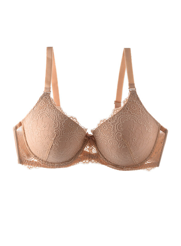 

Lacy Dreams Single Casual Bra, Beige, 44D
