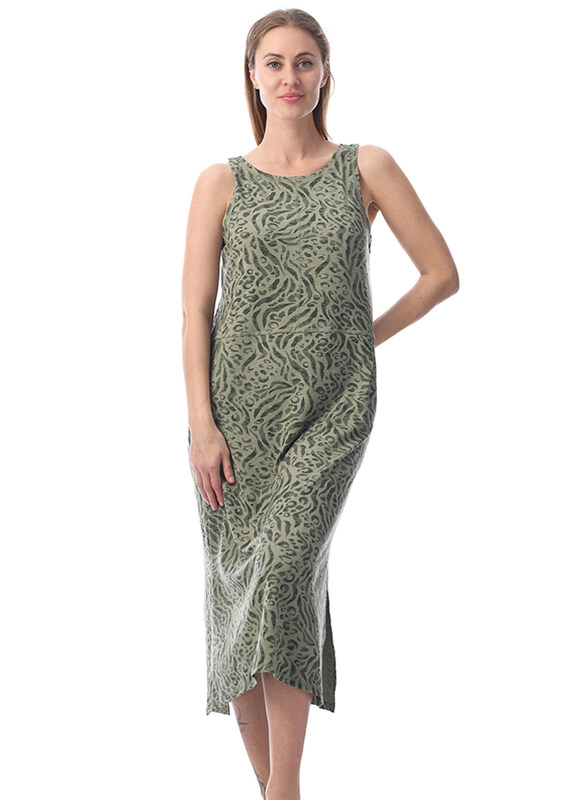 

Lacy Dreams Elegant and Comfortable Loungewear Dress, Medium, Green