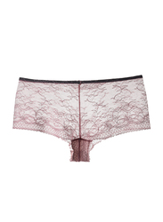 Lacy Dreams Comfortable Lace Brief, Medium, Pink