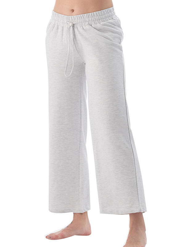 

Lacy Dreams Maternity Solid Sweatpants for Women, 16 UK, Grey