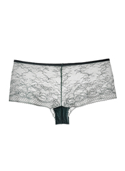 Lacy Dreams Comfortable Lace Brief, Medium, Blue