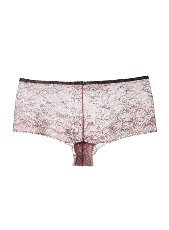 Lacy Dreams Comfortable Lace Brief, Medium, Pink