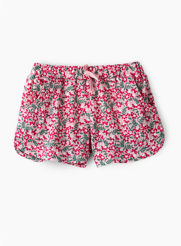 

Jelliene Printed Knit Shorts for Girls, 18-24 Months, Multicolour
