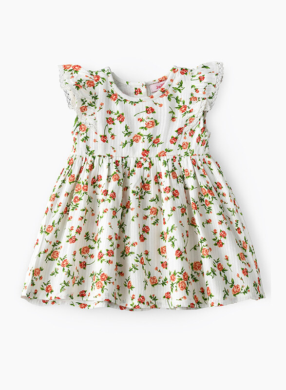 

Jelliene Cotton Printed Woven Top for Girls, 18-24 Months, Multicolour