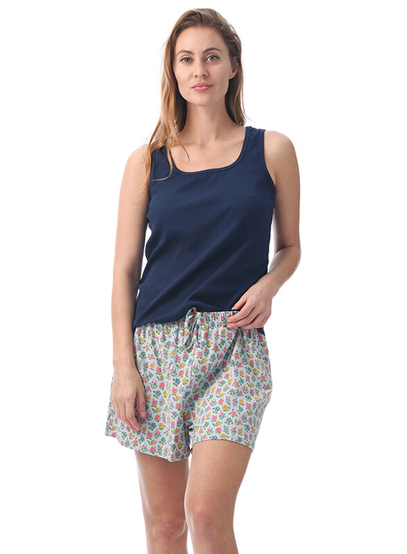 

Lacy Dreams Elegant and Comfortable Loungewear Top and Pyjama Set, Small, Multicolour
