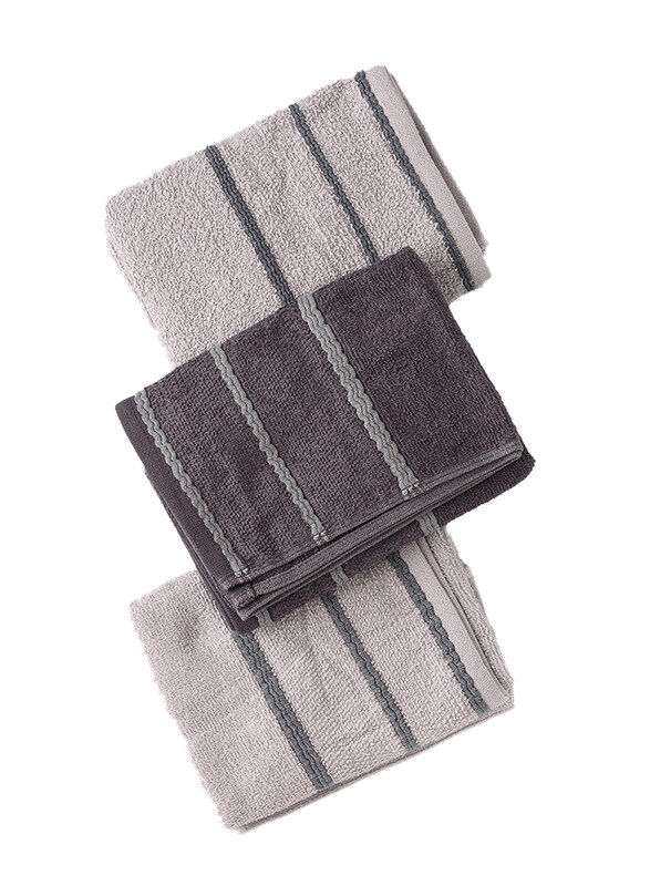 

Dream Decor Cotton Hand Towel, 3 Piece, Multicolour