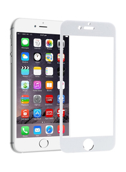 Apple iPhone 6 Plus Mobile Phone 5D Tempered Glass Screen Protector, Clear/White
