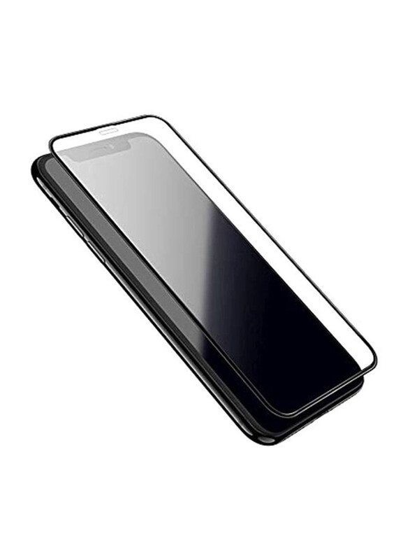 

Generic Apple iPhone X Max Mobile Phone Tempered Glass Screen Protector, Clear/Black