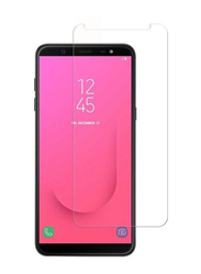Samsung Galaxy J8 (2018) Mobile Phone Tempered Glass Screen Protector, Clear