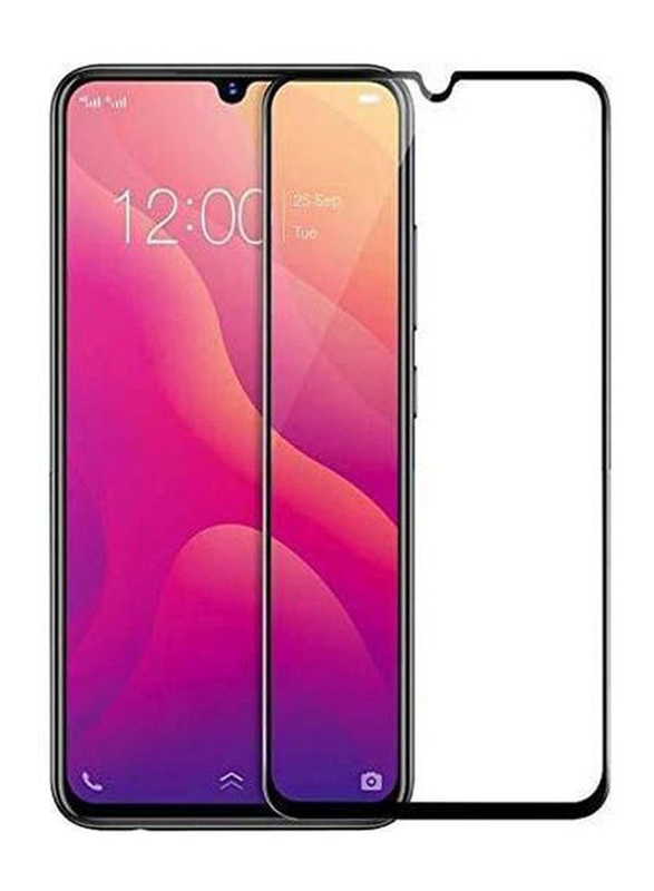 Samsung Galaxy A30 Mobile Phone Tempered Glass Screen Protector, Black/Clear