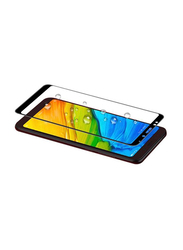 Xiaomi Redmi 5 Plus Mobile Phone Tempered Glass Screen Protector, Clear/Black