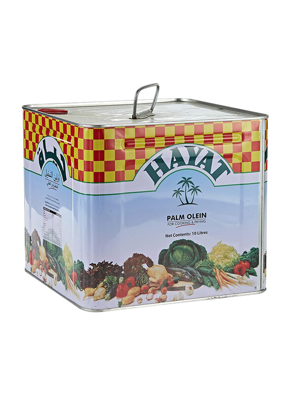 

Hayat Vegetable Oil Tin, 10 Liters