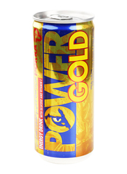 Pokka Power Gold Non Carbonated Energy Drink Can, 3 Cans x 240ml