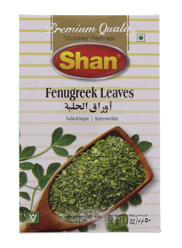 

Shan Fenugreek Leaves, 50g
