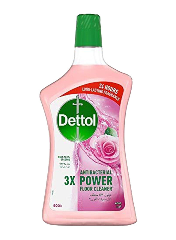 

Dettol Rose Antibacterial Power Floor Cleaner, 900ml