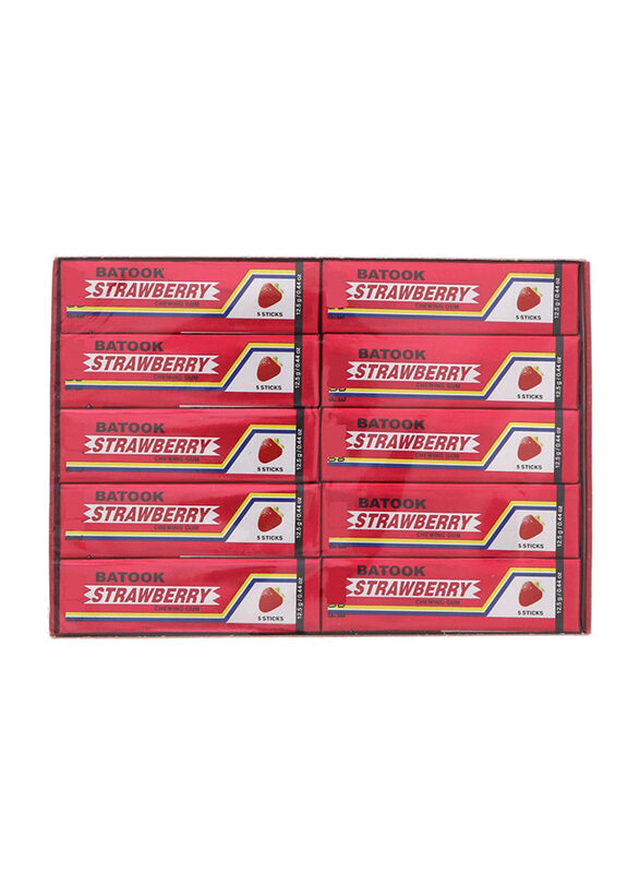 

Batook Strawberry Chewing Gum, 20 x 12.5g