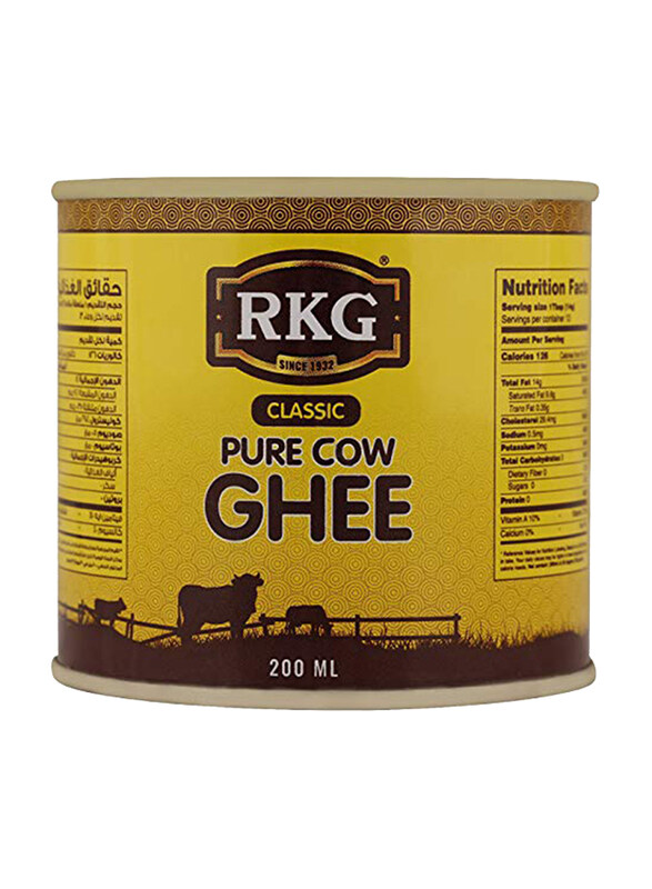 

RKG Pure Cow Ghee, 200ml