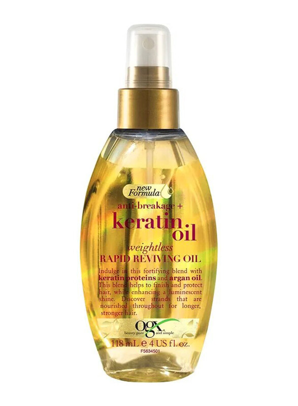 

Ogx Rapid Reviving Keratin Oil, 118ml