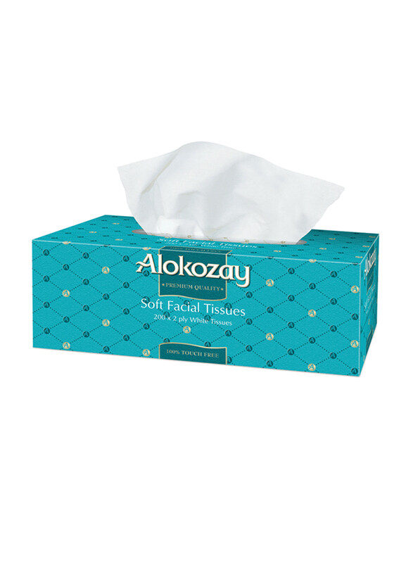 

Alokozay Facial Tissue, 200 Sheet x 2 Ply