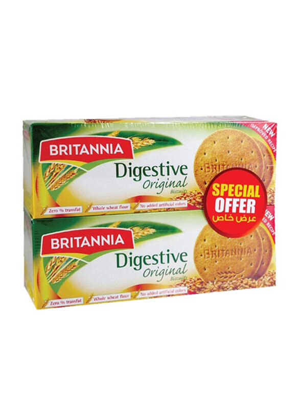 

Britannia Original Digestive Biscuits, 2 x 400g