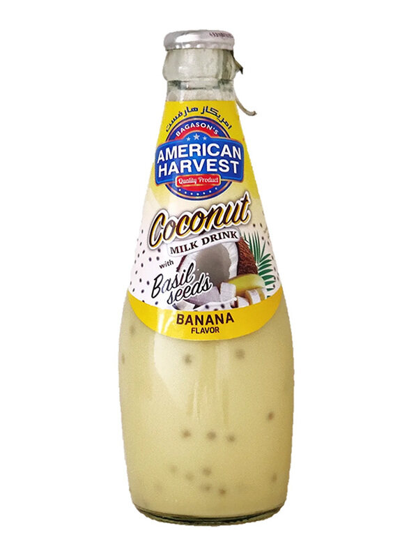 

American Harvest Basil Seed Banana Coconut Milk, 290ml