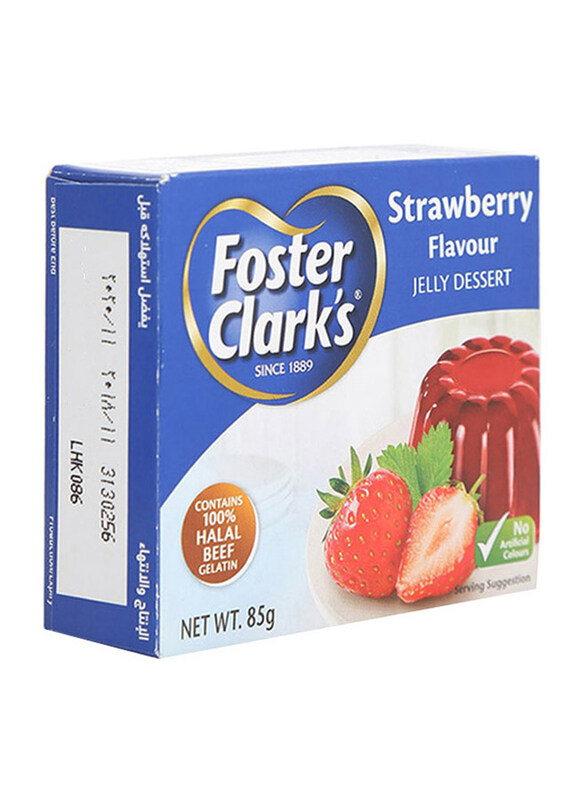 

Foster Clark's Strawberry Flavor Jelly Dessert, 6 Pieces x 85g