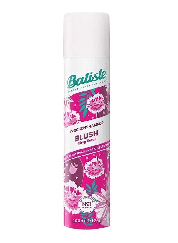 

Batiste Flirty Floral Blush Dry Shampoo, 200ml