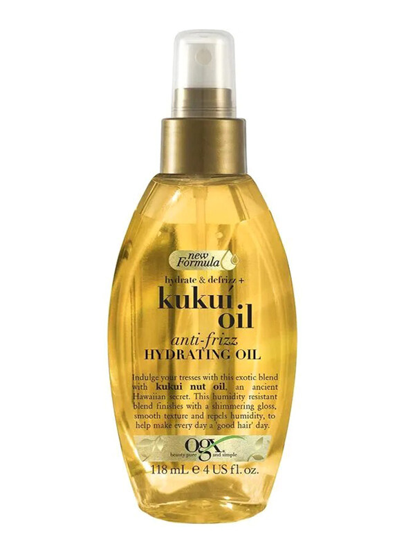 

Ogx Anti-Frizz Hydrating Kukui Oil, 118ml